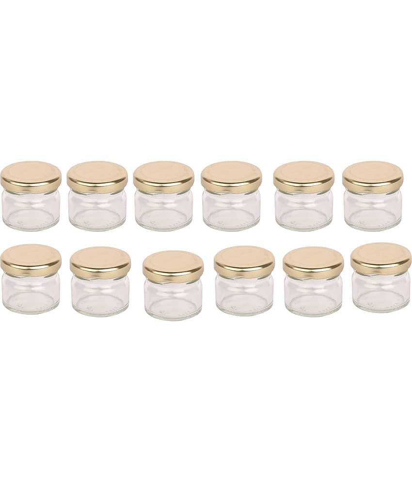 AFAST Airtight Storage  Glass Food Container Set of 12 40 mL