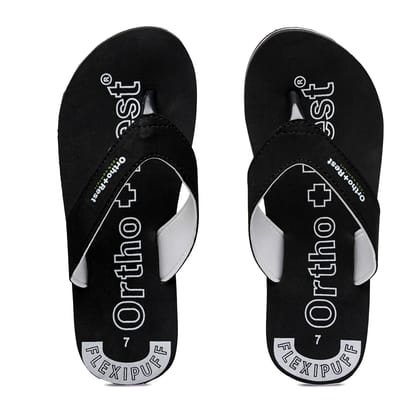 Ortho + Rest Mens Orthopedic Super Soft Slipper - M555 (Color - Black) by Pee Aar Industries Ortho + Rest Mens Orthopedic Super Soft Slipper - M555 (Color - Black) by Pee Aar Industries