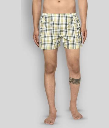 Glito Pack of 1 Cotton Boxers For Men's ( Multi )