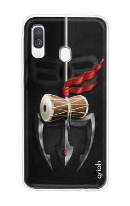 Mahadev Trident Soft Cover For Samsung Galaxy A40