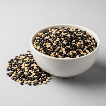 Premium Black Gram (Biri / Urad Dal) - 1 Kg by Prosopyaaree Premium Black Gram (Biri / Urad Dal) - 1 Kg by Prosopyaaree