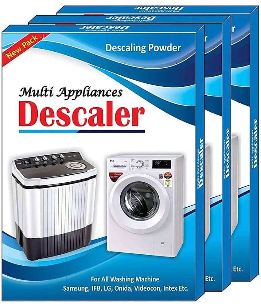 WHIRPOOL STAIN REMOVER Washing Machine Descaler Stain Remover Powder 300 g Pack of 3