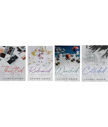 Bestseller Combo Series Collided and Redeemed + Throttled + Wrecked ( 4 Book Set) by Lauren Asher | 1 January 2020 Paperback – Box set, 1 January 2020