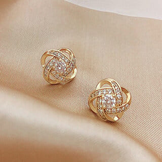 Spiral Circular Earring
