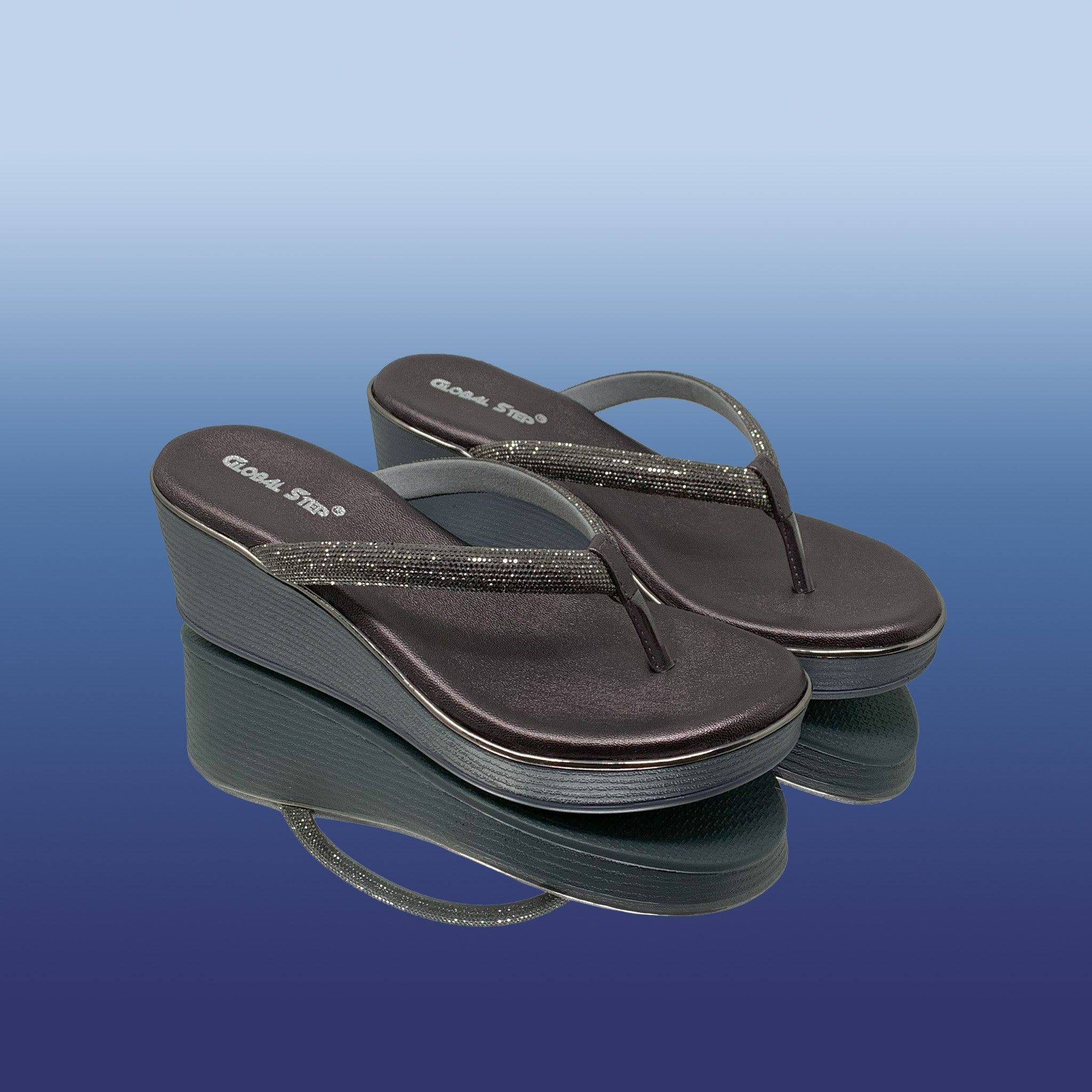 VersaChic Wedges-Gray / 38