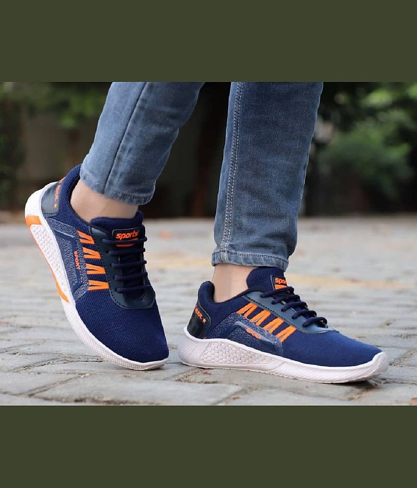 PM Traders Sneakers For Men Blue Men's Sneakers