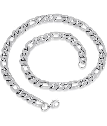 FASHION FRILL - Silver Plated Chain ( Pack of 1 )