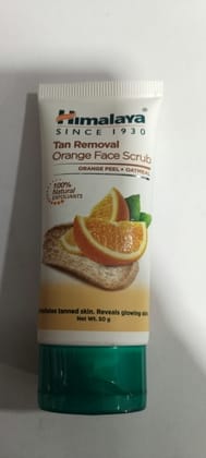 Himalaya Tan removal Orange face scrub Orange peel oatmeal 