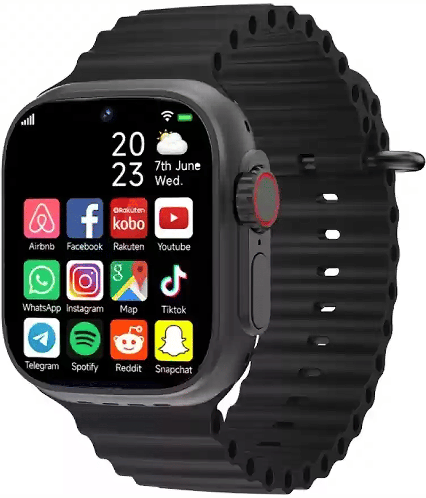 Bluetooth Calling Touchscreen with Fitness Health Sports Music
