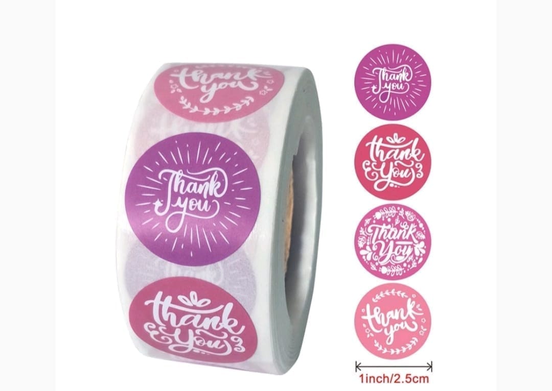 Thank You Stickers -  cda25