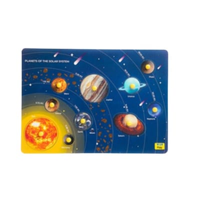 Wooden Pin Puzzle Planets of the Solar System
