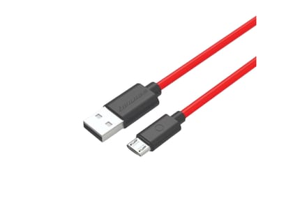 Twance TM20R TPE - USB to micro USB fast charging and data transfer  Cable, 1 Meter, Red Color - 500 Pieces
