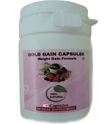 BioMed GOLD GAIN CAPSULES ( Weight Gain) 30 no.s Unflavoured