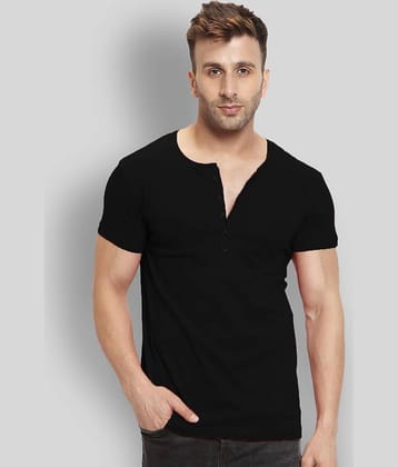 Leotude Pack of 1 Cotton Regular Fit Men's T-Shirt ( Navy Blue )