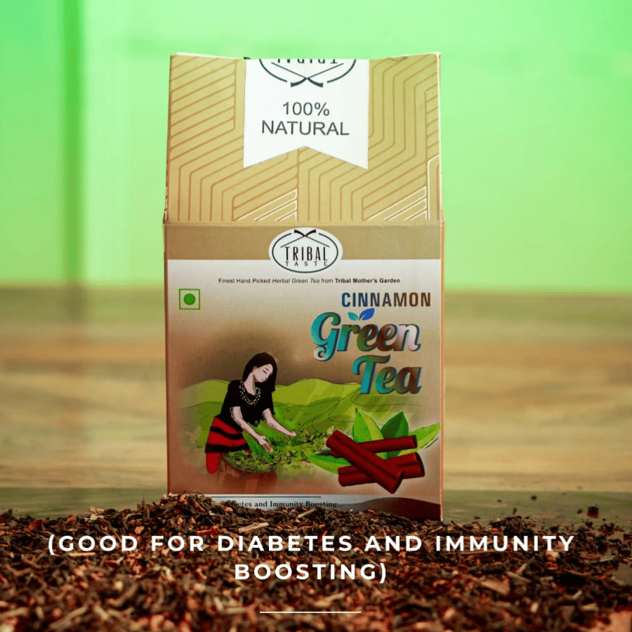 Cinnamon - Green Tea | 15 Tea Bags - 200 gm