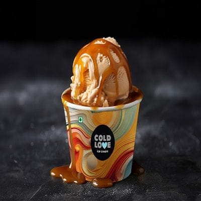 Salted Butter Caramel Lce Cream [1 Cup, 120 Ml]