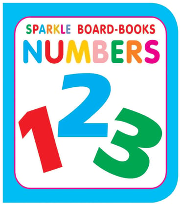 Sparkle Board Book- Numbers [Board book] Dreamland Publications