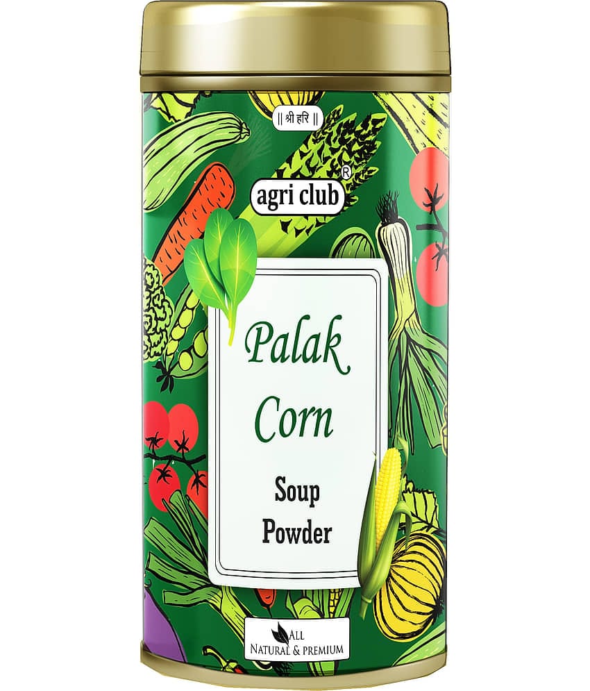 Agri Club Palak Corn Soup Powder Instant Mix 250gm