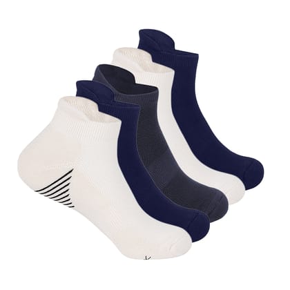 The Sporty Combo Set Of 5 Bamboo Socks For Men