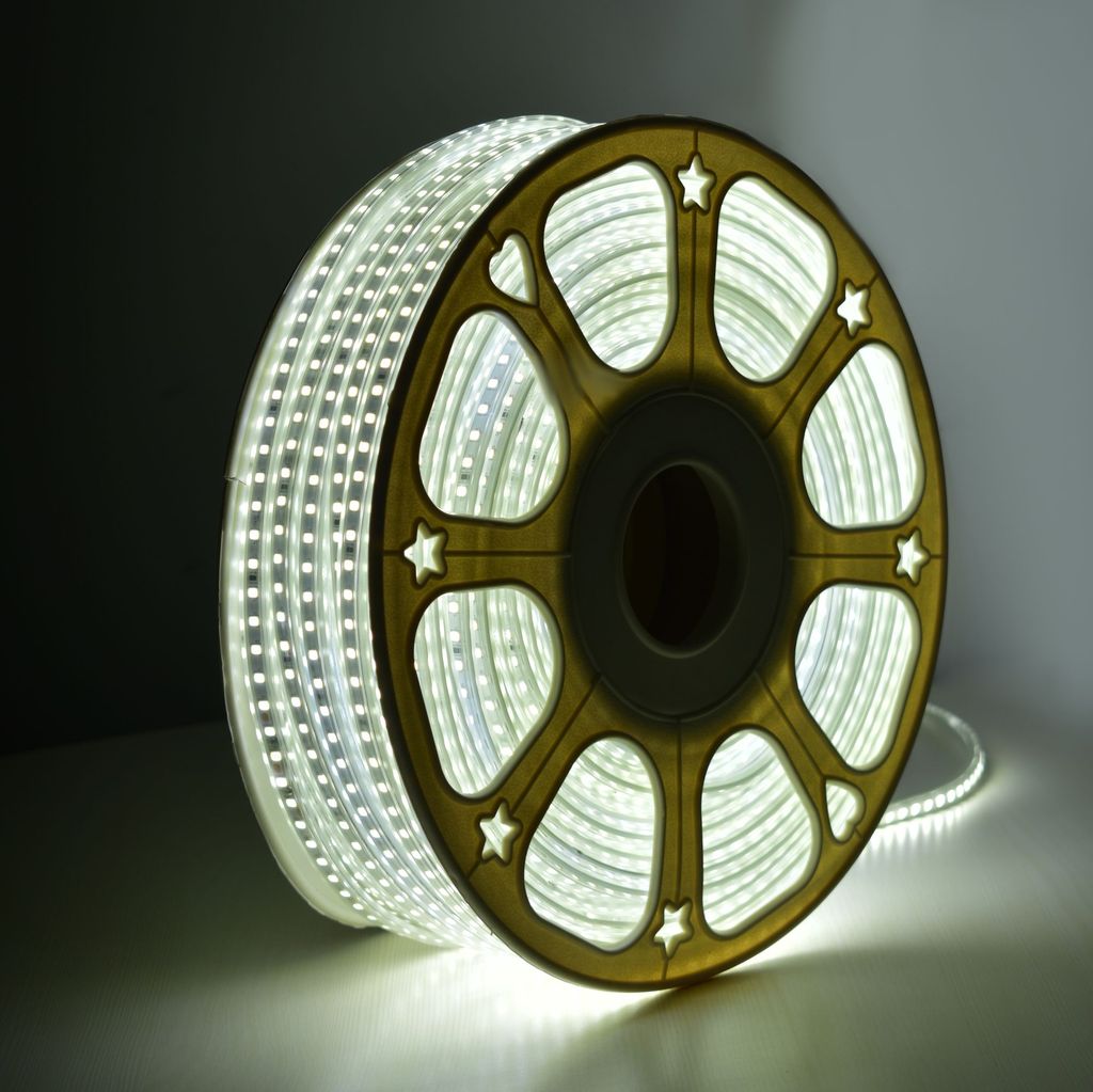 Forus LED Rope Strip Light 5 Meters 1 Year Warranty, Outdoor Waterproof Decorative Cove Lights for Ceiling, Balcony, Home Decor, Interior Decoration, Flexible Rope Light for Diwali, Christmas & New Year -Natural White