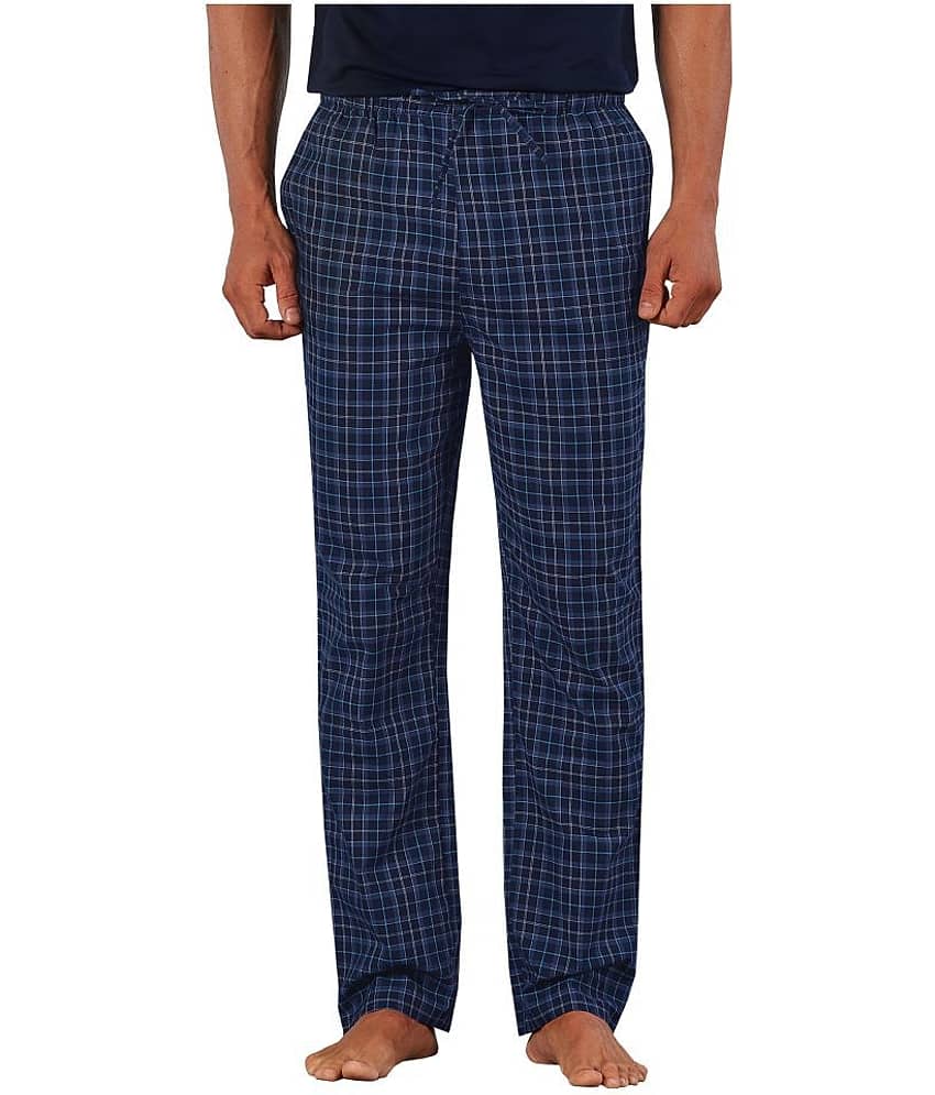 XYXX Pack of 1 Pyjama For Men's ( Navy )