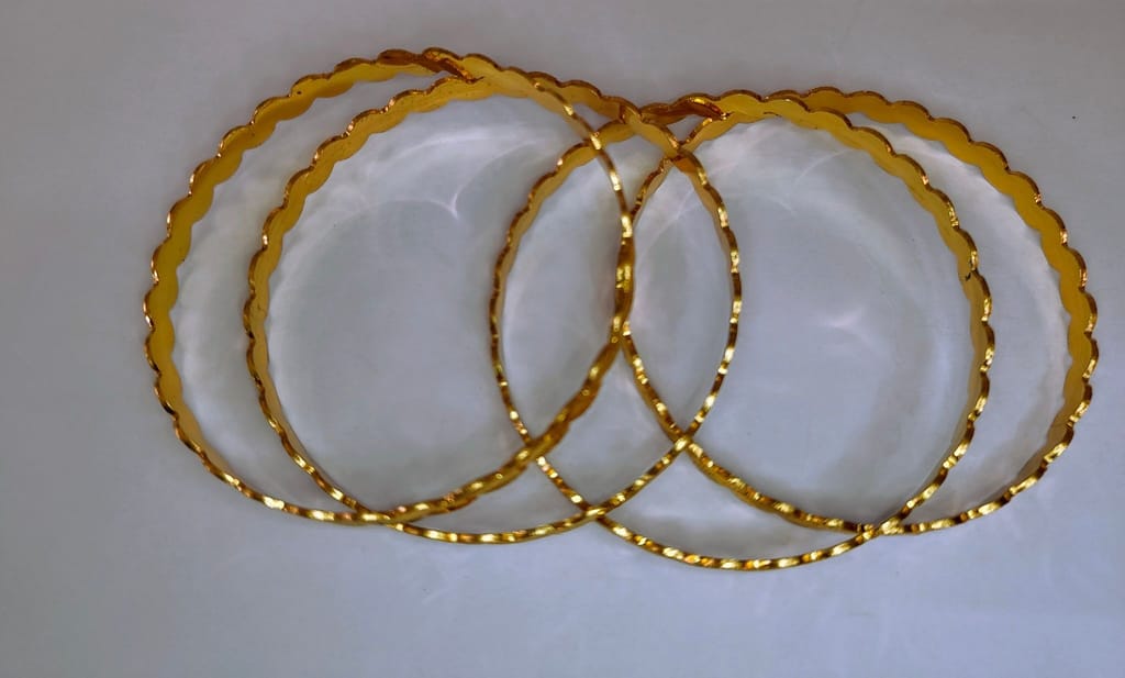 Gold plated Ring Bangles for Women