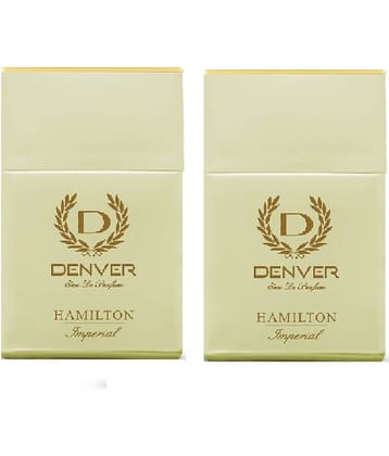 DENVER Imperial Perfume Premium & Long Lasting Eau de Parfum - For Men 70 ml (Pack of 2)