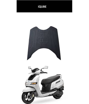 Autoxygen Anti skid Scooter/Scooty Foot Mat Rubber Floor Mat Accessories for IQUBE