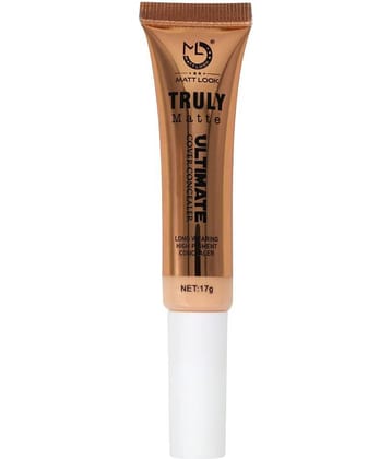 Mattlook Truly Matte Ultimate Cover Concealer, Longwearing & High Pigment Concealer, Nude, (17gm)