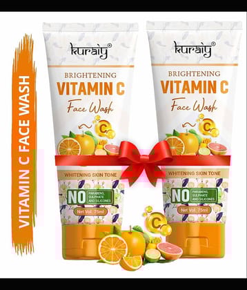 KURAIY Vitamin C Face Cream Improve Fine Lines Dull Skin Moisturizing Anti Aging Skin Care