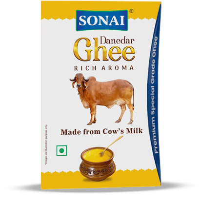 Sonai Danedar Ghee (200ml) | Pure Cow Ghee | Cooking & Traditional Use