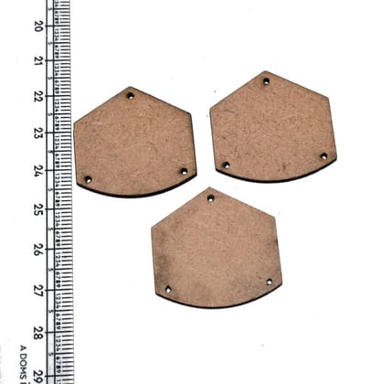 MDF Base use for jewellery making. (30 MM), WERR-005-1 Packet of 100 Pieces / 30 MM