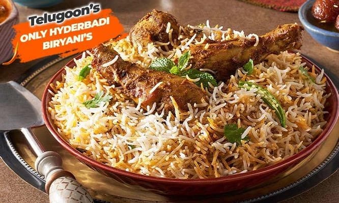 Telugoons Only Hyderabadi Biryani