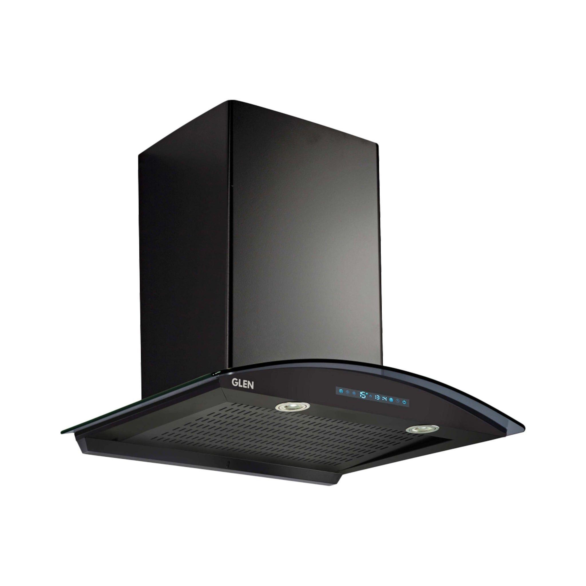 Auto Clean Curved Glass Chimney with Inverter Technology, BLDC Motor 1600 m³/h - 60/76/90cm (6067 AC BL)