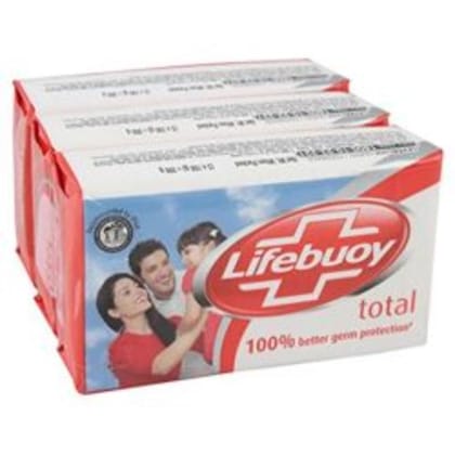 Lifebuoy Bathing Soap Total 10 3 x 100g Lifebuoy Bathing Soap Total 10 3 x 100g