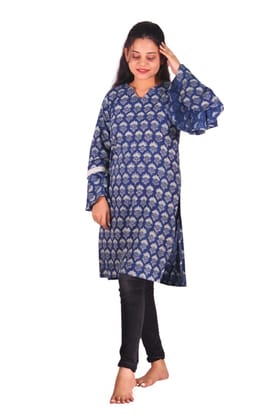 Tisser Hnad BlockPrint Kurti