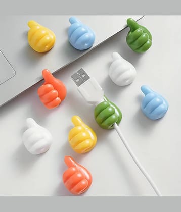 Self Adhesive Thumb Wall Hooks for Hanging ( Set of 10 )