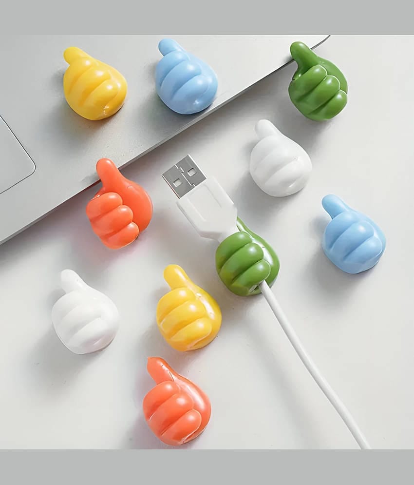 Self Adhesive Thumb Wall Hooks for Hanging ( Set of 10 )