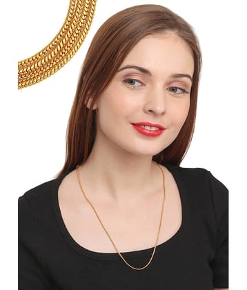 AanyaCentric Gold Plated Chain ( Set of 1 )