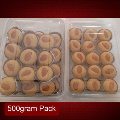 Samarth Pure Ghee Besan Ladoo (500g) | Premium Gram Flour Sweet | Traditional Indian Dessert