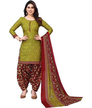 Rajnandini Unstitched Cotton Blend Printed Dress Material - Multicolor 9 ( Pack of 1 )