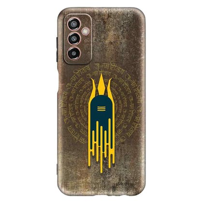 Om Namah Shivay Samsung F23 (5G) Premium Embossed Mobile cover