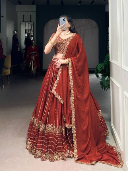 Designer Party Wear Lahenga Outfits