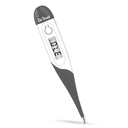 Dr Trust USA Flexible Tip Thermometer 616, Waterproof Digital Body Fever Check Machine for Babies, Kids & Adults Temperature Testing, Oral, Rectal & Underarm Use
