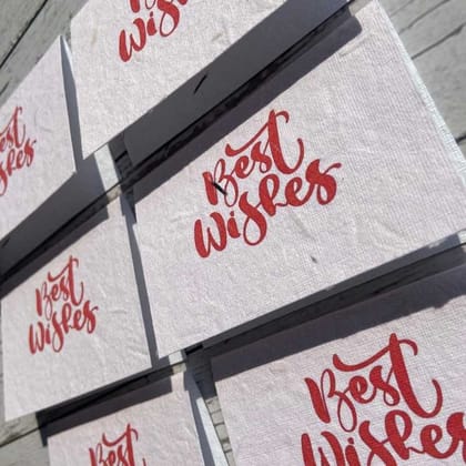 Best Wishes Plantable Cards With Envelopes  (Set of 12)