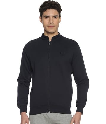 Dollar Microfibre Men's Casual Jacket - Navy ( Pack of 1 )