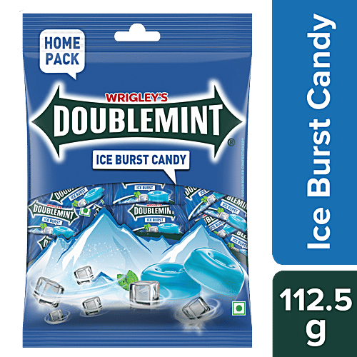 Doublemint Ice Burst Candy, 112.5 g