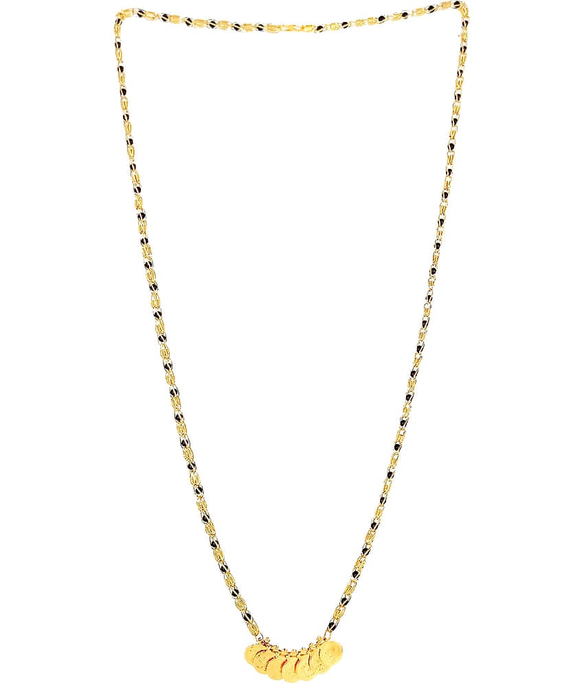 JIPPA - Golden Mangalsutra ( Pack of 1 )