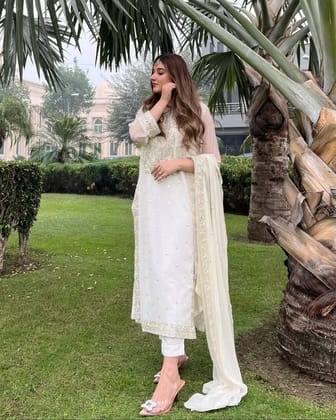 Party Wear Look Fancy Top-Dupatta and Sharara-M