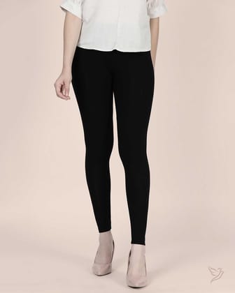 Viscose Ankle Legging - Black Plus-S / Black Plus